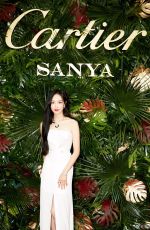 VICTORIA SONG at a Cartier Store Opening at China Duty Free Sanya Shop 09/28/2020
