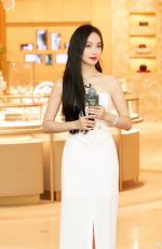 VICTORIA SONG at a Cartier Store Opening at China Duty Free Sanya Shop 09/28/2020