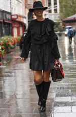 VOGUE WILLIAMS Arrives at Heart Radio in London 10/04/2020