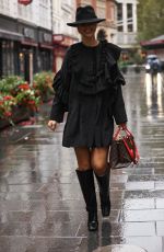 VOGUE WILLIAMS Arrives at Heart Radio in London 10/04/2020