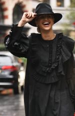 VOGUE WILLIAMS Arrives at Heart Radio in London 10/04/2020