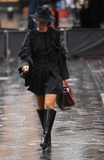 VOGUE WILLIAMS Arrives at Heart Radio in London 10/04/2020