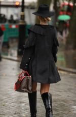VOGUE WILLIAMS Arrives at Heart Radio in London 10/04/2020
