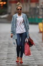 VOGUE WILLIAMS Arrives at Heart Radio in London 10/17/2020