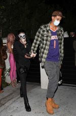 WINNIE HARLOW and Kylie Kuzma at Stassie Halloween Party 10/31/2020