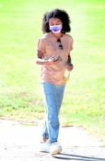 YARA SHAHIDI Out and About in Pasadena 10/18/2020