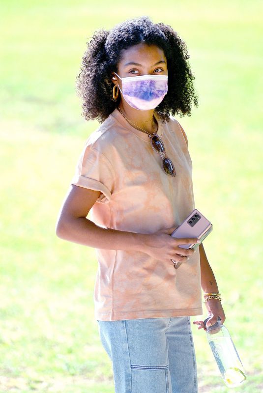 YARA SHAHIDI Out and About in Pasadena 10/18/2020