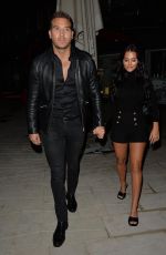 YAZMIN OUKHELLOU at Amaya Restaurant in Knightsbridge 10/14/2020