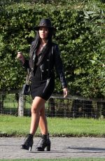 YAZMIN OUKHELLOU on the Set of The Only Way is Essex at Chlochella Festival in Essex 10/06/2020