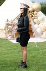 YAZMIN OUKHELLOU on the Set of The Only Way is Essex at Chlochella Festival in Essex 10/06/2020