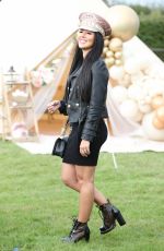 YAZMIN OUKHELLOU on the Set of The Only Way is Essex at Chlochella Festival in Essex 10/06/2020