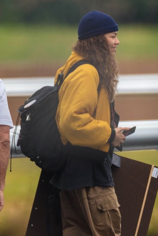 ZENDAYA Arrives in Atlanta to Shoot Spider-man 10/26/2020