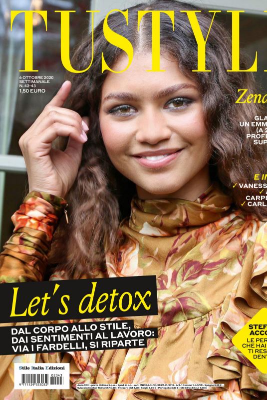 ZENDAYA in Tu Style Magazine, October 2020