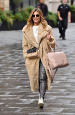 ZOE HARDMAN Leave Global Studios in London 10/06/2020