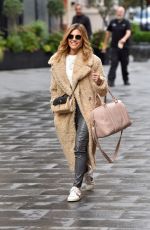 ZOE HARDMAN Leave Global Studios in London 10/06/2020