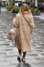 ZOE HARDMAN Leave Global Studios in London 10/06/2020