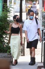 ZOE KRAVITZ and Alexander Wang Out in New York 09/30/2020