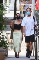 ZOE KRAVITZ and Alexander Wang Out in New York 09/30/2020