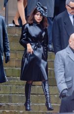 ZOE KRAVITZ on the Set of The Batman in Liverpool 10/12/2020