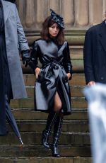 ZOE KRAVITZ on the Set of The Batman in Liverpool 10/12/2020