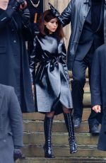 ZOE KRAVITZ on the Set of The Batman in Liverpool 10/12/2020