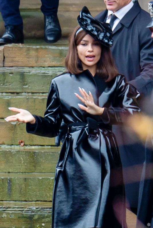 ZOE KRAVITZ on the Set of The Batman in Liverpool 10/12/2020