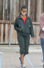 ZOE SALDANA and Marco Perego Out Shopping in Malibu 10/24/2020