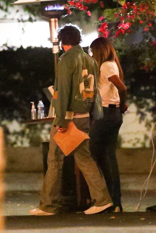ZOEY DEUTCH and Harry Styles Out for Dinner in Los Angeles 10/07/2020