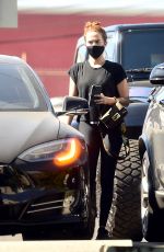 ZOEY DEUTCH Leaves a Gym in Los Angeles 10/15/2020