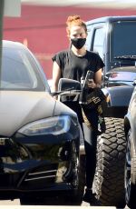ZOEY DEUTCH Leaves a Gym in Los Angeles 10/15/2020