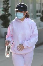 ADDISON RAE and Bruce Hall Out Leaves Dogpound Gym in West Hollywood 11/11/2020