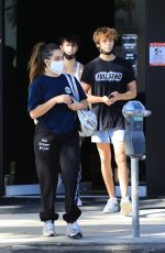 ADDISON RAE and Bryce Hall Leaves a Gym 10/31/20520