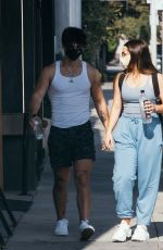ADDISON RAE and Bryce Hall Leaves a Gym in West Hollywood 11/26/2020