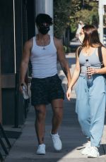 ADDISON RAE and Bryce Hall Leaves a Gym in West Hollywood 11/26/2020
