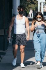 ADDISON RAE and Bryce Hall Leaves a Gym in West Hollywood 11/26/2020