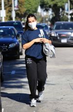 ADDISON RAE Arrives and Leaves a Gym in Los Angeles 10/31/2020