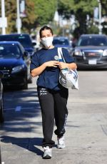 ADDISON RAE Arrives and Leaves a Gym in Los Angeles 10/31/2020