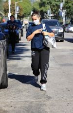 ADDISON RAE Arrives and Leaves a Gym in Los Angeles 10/31/2020