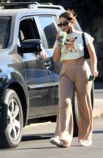 ADDISON RAE Arrives and Leaves a Gym in Los Angeles 10/31/2020