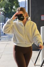 ADDISON RAE Arrives at Dogpound Gym in Los Angeles 11/02/2020
