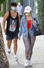 ADDISON RAE Leaves a Gym in Los Angeles 11/03/202