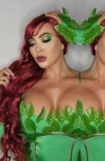 AISLEYNE HORGAN WALLACE Getting Ready for Halloween – Instagram Photos 10/31/2020
