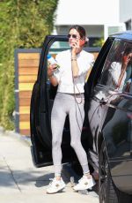 ALESSANDRA AMBROSIO Arrives at Pilates Class in Los Angeles 11/03/2020