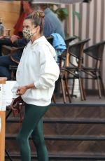 ALESSANDRA AMBROSIO Out for Lunch in Santa Monica 11/10/2020