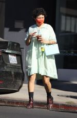 ALIA SHAWKAT Out and About in Los Angeles 10/29/2020