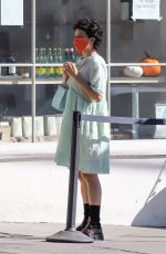 ALIA SHAWKAT Out and About in Los Angeles 10/29/2020