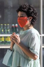 ALIA SHAWKAT Out and About in Los Angeles 10/29/2020