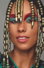ALICIA KEYS in Glamour Magazine, UK Autumn 2020/Winter 2021