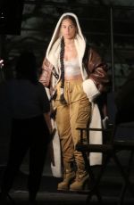 ALICIA KEYS on the Set of a Video for MTV EMA in Los Angeles 11/02/2020