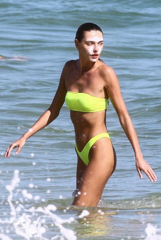 ALINA BAIKOVA in Bikini at a Beach 11/26/2020
